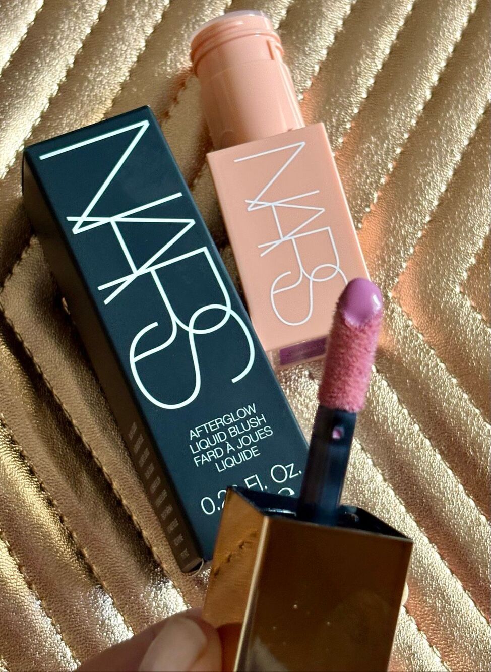NARS - NWTIB- Afterglow Liquid Blush in Wanderlust, a Lilac/Lavender. Full Size